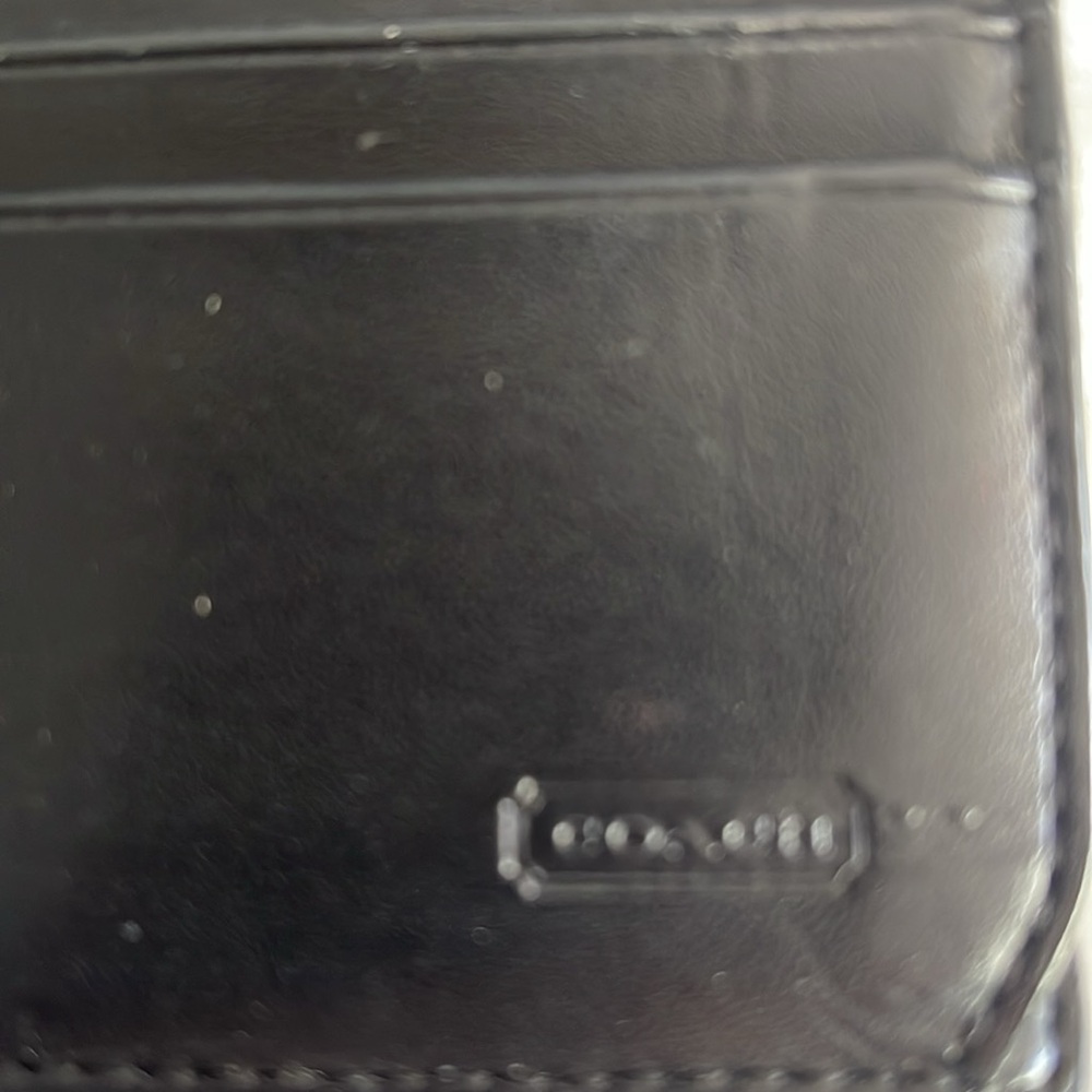 Coach Black and Brown Wallet Y2K Soho EUC - Picture 4 of 6